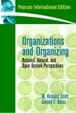 Cover of Organizations and Organizing
