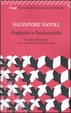 Cover of Soggetto e fondamento. Il sapere dell'origine e la scientificità della filosofia