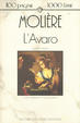 Cover of L'avaro