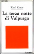 Cover of La terza notte di Valpurga