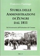 Cover of Storia delle Amministrazioni di Zungri dal 1811