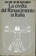 Cover of La civiltà del Rinascimento in Italia