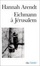 Cover of "Eichmann à Jérusalem"