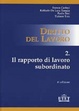 Cover of Diritto del lavoro / Il rapporto di lavoro subordinato