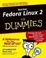 Cover of Red Hat Fedora Linux 2 For Dummies