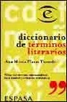 Cover of Diccionario de terminos literarios