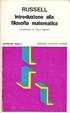 Cover of Introduzione alla filosofia matematica