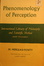 Cover of Phenomenology of Perception