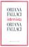 Cover of Oriana Fallaci intervista Oriana Fallaci