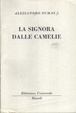 Cover of La signora dalle camelie