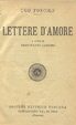 Cover of Lettere d'amore