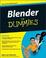 Cover of Blender For Dummies