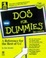 Cover of "DOS for Dummies"