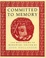 Cover of Committed to Memory