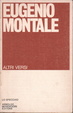 Cover of Altri versi e poesie disperse