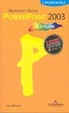 Cover of Microsoft Office PowerPoint 2003. I portatili a colori