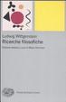 Cover of Ricerche filosofiche