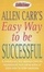 Cover of Allen Carr's Easy Way to Be Successful
