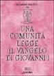 Cover of Una comunità legge il Vangelo di Giovanni I