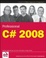 Cover of 'Professional C# 2008'
