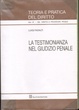 Cover of La testimonianza nel giudizio penale