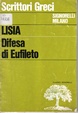 Cover of Difesa di Eufileto per l'uccisione di Eratostene