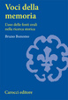 Cover of Voci della memoria