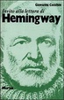 Cover of Invito alla lettura di Ernest Hemingway