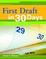 Cover of "First Draft In 30 Days"