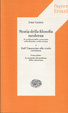 Cover of Storia della filosofia moderna vol. I, tomo primo.
