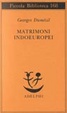 Cover of Matrimoni indoeuropei