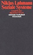 Cover of Soziale Systeme. Grundriß einer allgemeinen Theorie.
