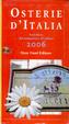 Cover of Osterie d'Italia 2006