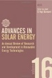 Cover of Advances in solar energy