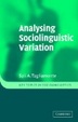Cover of Analysing Sociolinguistic Variation