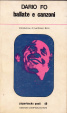 Cover of Ballate e canzoni