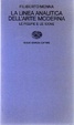 Cover of La linea analitica dell'arte moderna