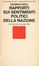 Cover of Rapporti sui sentimenti politici della nazione