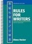 Cover of "Rules for Writers"