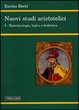Cover of Nuovi studi aristotelici