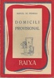 Cover of Domicili provisional