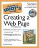 Cover of The Complete Idiot's Guide to Creating a Web Page