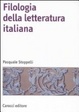 Cover of Filologia della Letteratura italiana