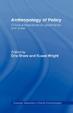 Cover of Anthropology of Policy
