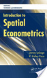 Cover of Introduction to spatial econometrics