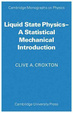 Cover of Liquid State Physics