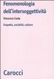 Cover of Fenomenologia dell'intersoggettività