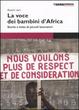 Cover of La voce dei bambini d'Africa