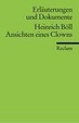 Cover of Ansichten Eines Clowns