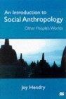 An Introduction to Social Anthropology